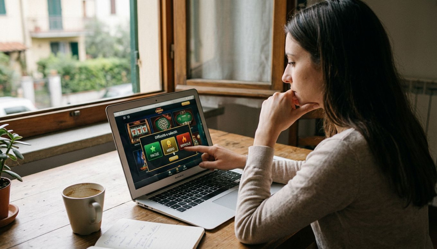 Come scegliere il livello di difficoltà nei giochi di casinò online?